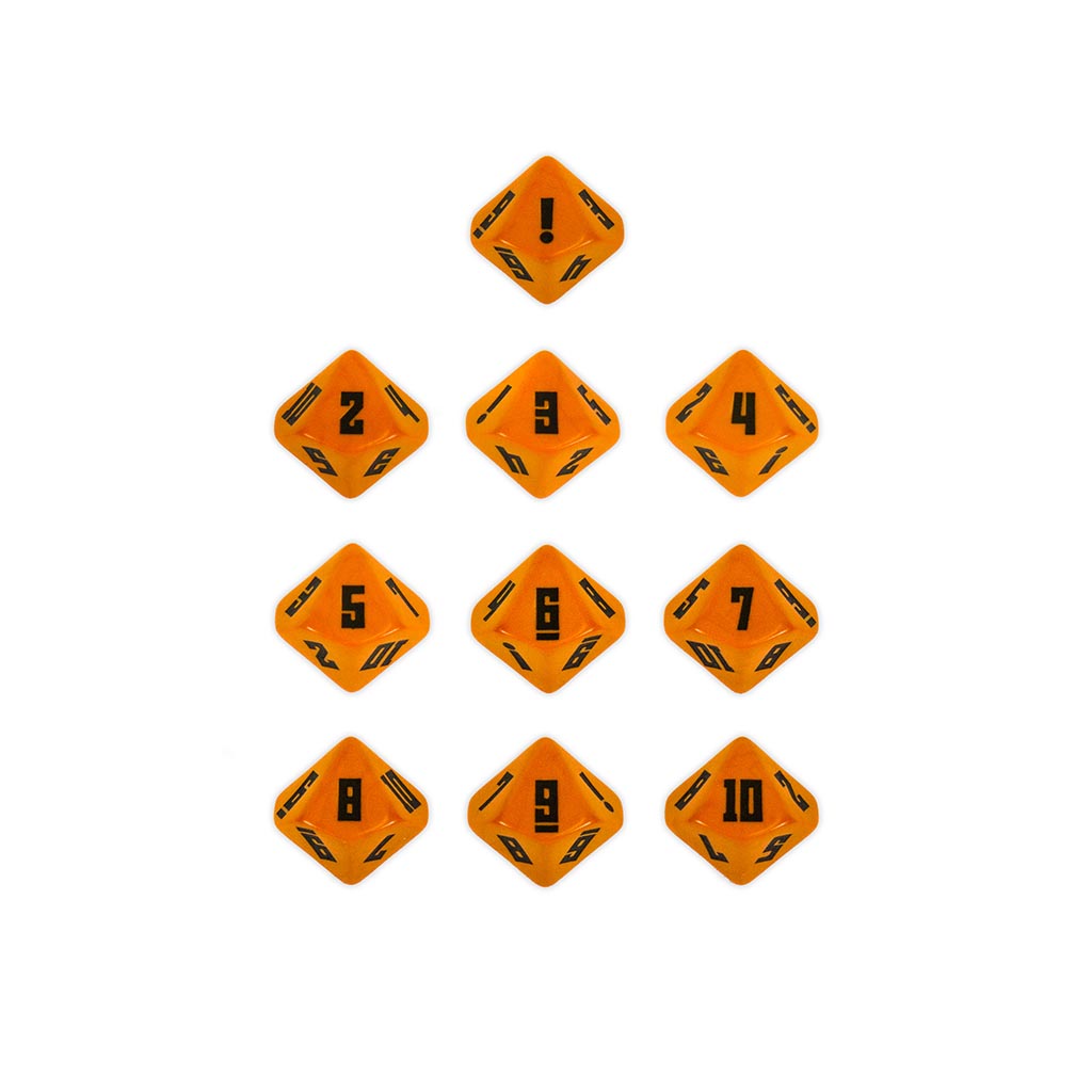 FIRE! MODERN COMBAT DICE (ORANGE) - Image 2